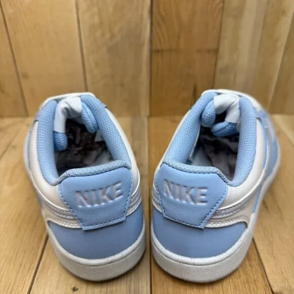 Nike Womens Court Vision LO P NBK Size 5.5 Summit White/Football Grey IM1652-100 - Picture 4 of 15